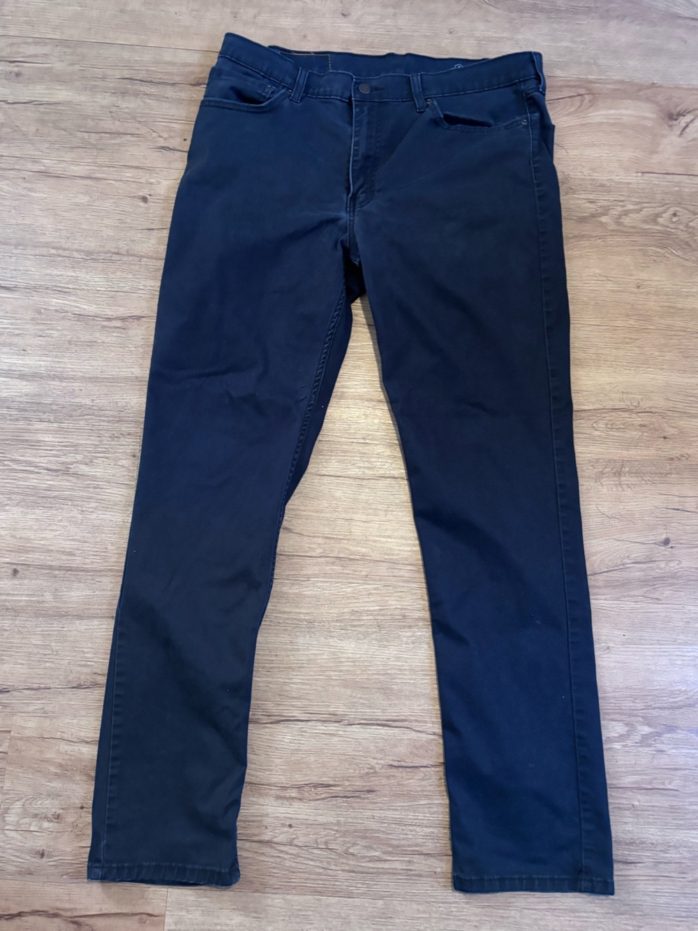Men's 511 36 x 34 Slim Straight jeans - Black